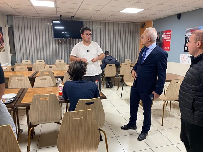 İl Müdürümüz Arslantürk’ten Hafız Hasan Şen Yurdu’na Ziyaret