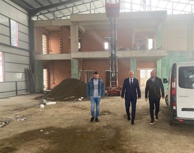 İl Müdürümüz Zekeriya Arslantürk,Okçuluk Salonunda İncelemelerde Bulundu