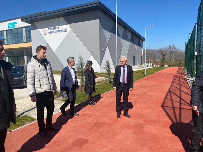 Gümüşova Gençlik Merkezi’nde İnceleme ve DGOSB’ye Ziyaret