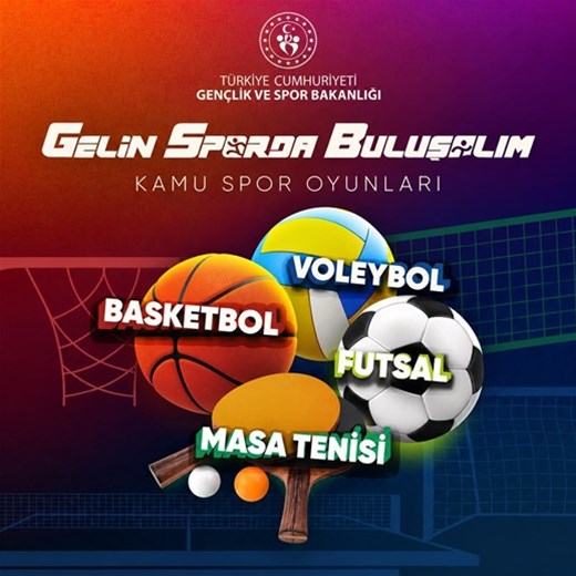 4’üncü Kamu Spor Oyunları Başvuruları Başladı