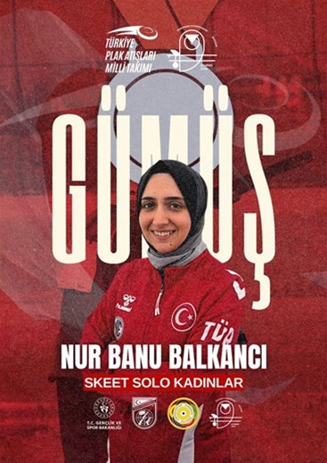  Düzceli Milli Atıcımız Nur Banu Balkancı Avrupa Şampiyonası’nda Gümüş Madalya Kazandı