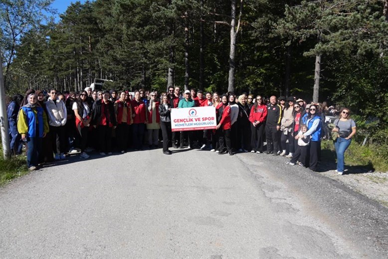 Amatör Spor Haftası’nda Topuk Yaylası’nda Doğayla İç İçe Spor Etkinliği