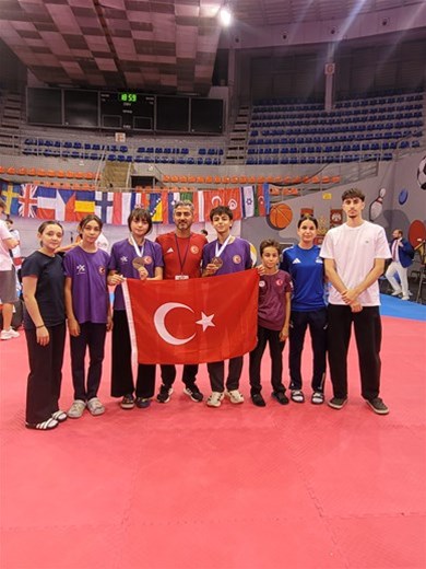 ÇOKLU TAEKWONDO AVRUPA OYUNLARI’NDA DÜZCE'DEN 2 BRONZ MADALYA